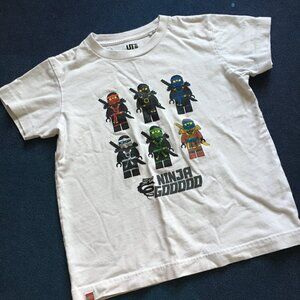 Lego Ninjago Boys T-Shirt White 5/6